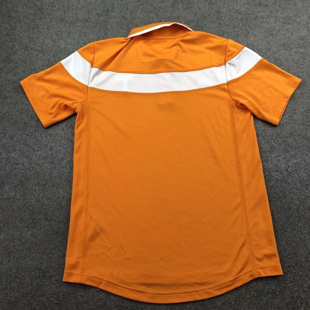 Tennessee Volunteers Polo Shirt Mens Small Orange NCAA Football Adidas Climalite